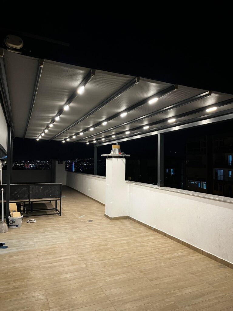 Elektrikli Tente Elektrikli Pergola